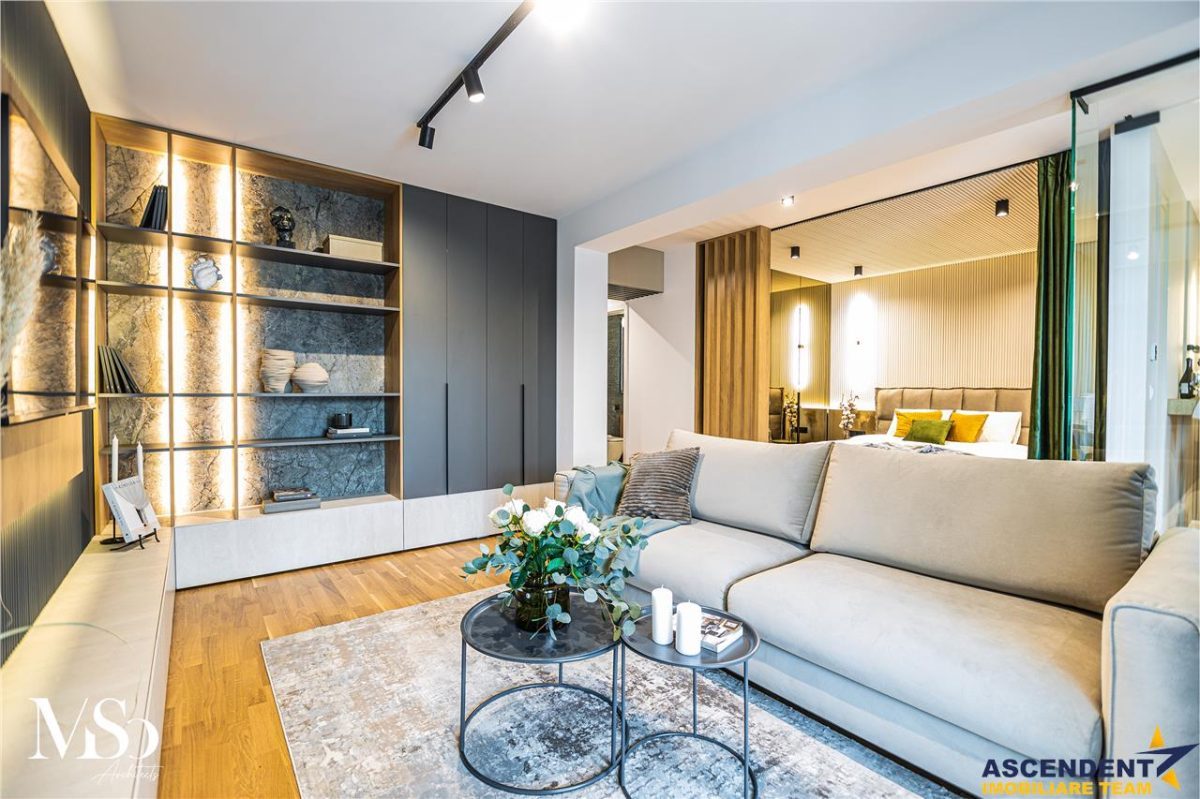 Cosmopolit Central, Studio  LUX in fin aliniament, parcare subteran - 