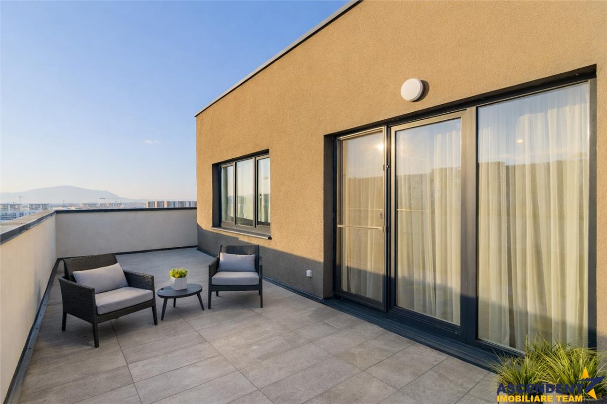 FILM&3D! Penthouse spatios,luminos,terasa generoasa,Maurer,Tractorul,Brasov. - foto 4