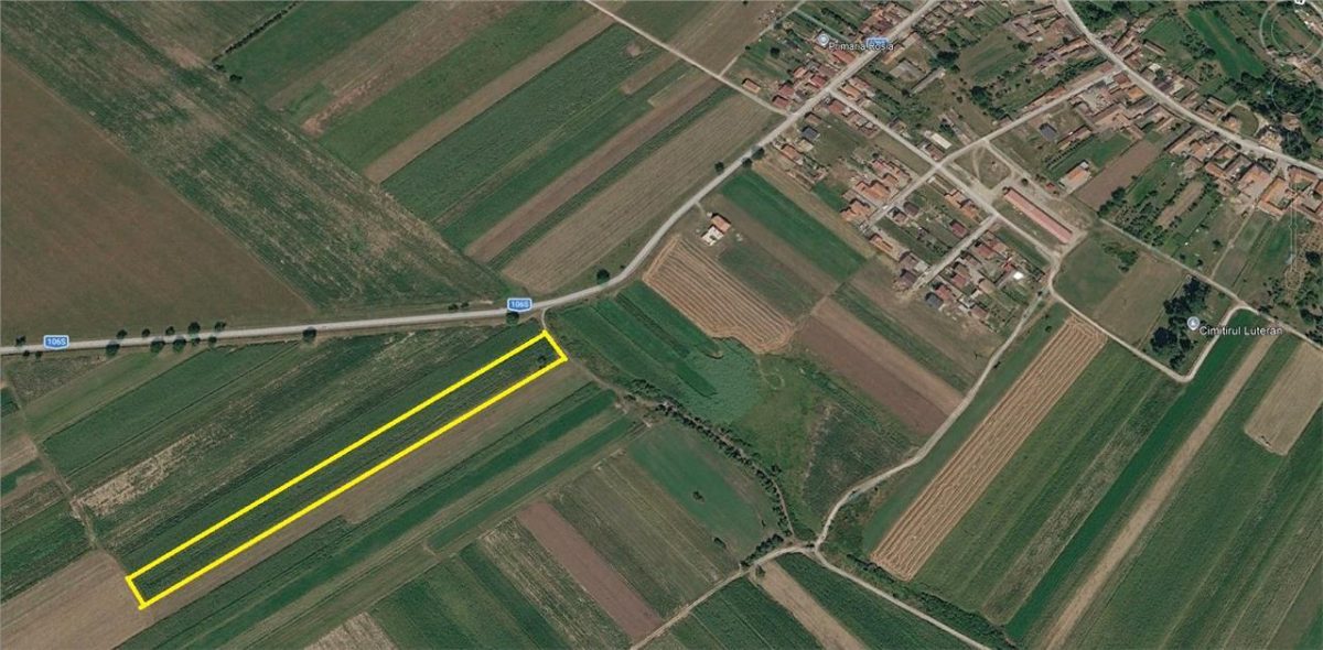 Teren extravilan 4.500- max.18.300mp in comuna Rosia (17 km de Sibiu) - 
