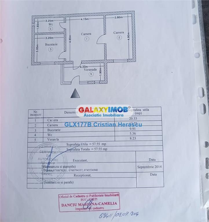 Casa 3 camere 60 mp Teren 403 mp Chitila Triaj Str Marmurei - foto 21