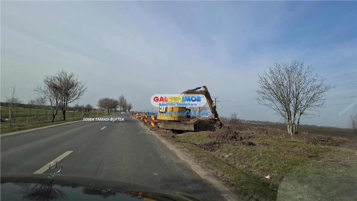 Teren 25000 mp la sosea Buftea Corbeanca utilitati zona Mixta - 