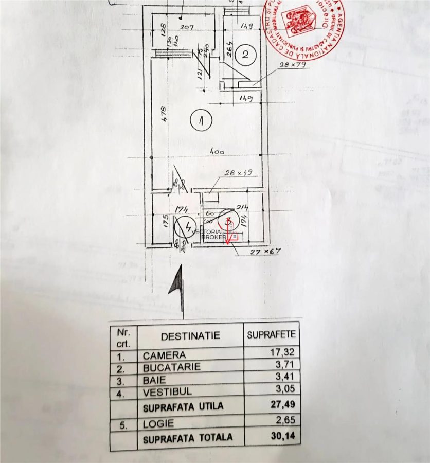 METROU / GARSONIERA RENOVATA / BLOC 1978 - foto 7