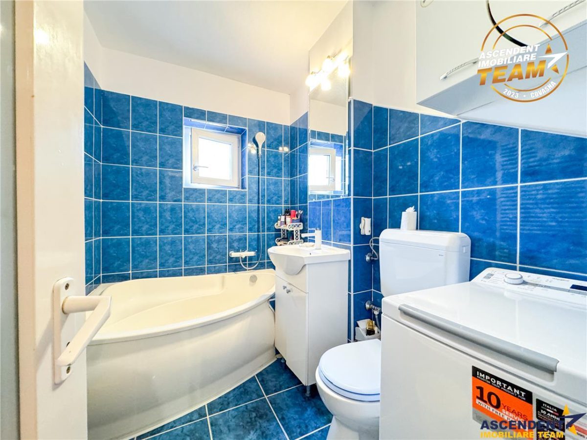 FILM&3D! Apartament cochet,2 camere, decomandat,Nicolae Iorga,Sfantu Gheorghe - foto 9