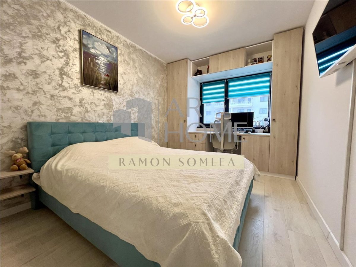 Apartament 3 camere, de lux, parcare privata, zona Vest, Ploiesti - foto 12