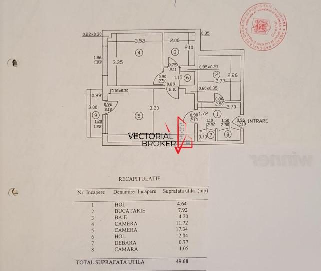 Apartament 2 camere Dristor Mega Image - 