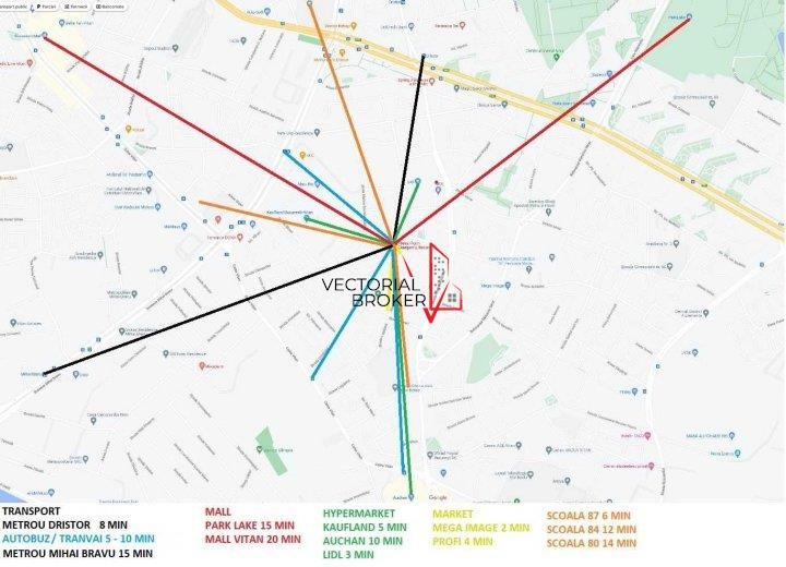 Apartament 2 camere Dristor Mega Image - foto 2