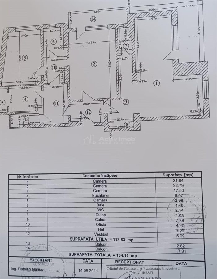 Vanzare Apartament 3 Camere  Victoriei- Piata Sfintii Voievozi - foto 4