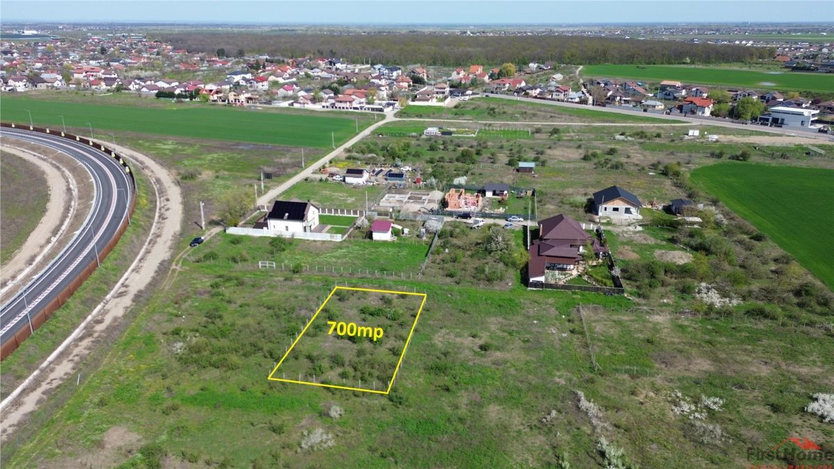 Teren intravilan 700mp in zona de Nord de vanzare - foto 2