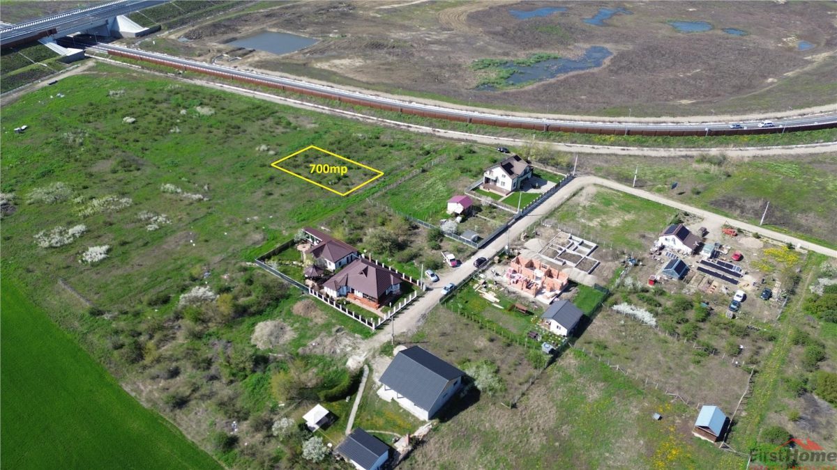 Teren intravilan 700mp in zona de Nord de vanzare - foto 4