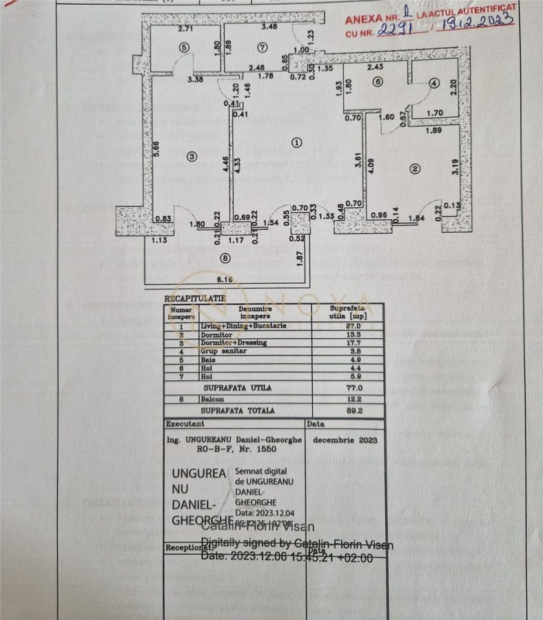Cortina 126 apartament 3 camere de vanzare Iancu Nicolae - foto 12