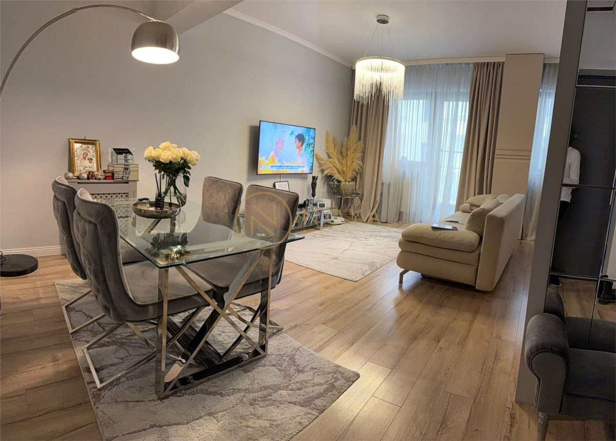 Vanzare 2 camere mobilat Pipera zona OMV - foto 4