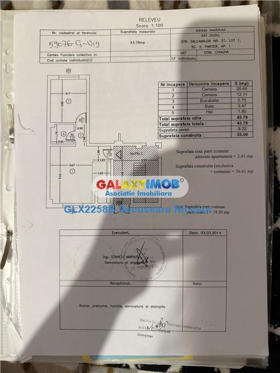 Apartament 2 camere, Mobilat, Utilat Militari Residence 66.900 euro - foto 12