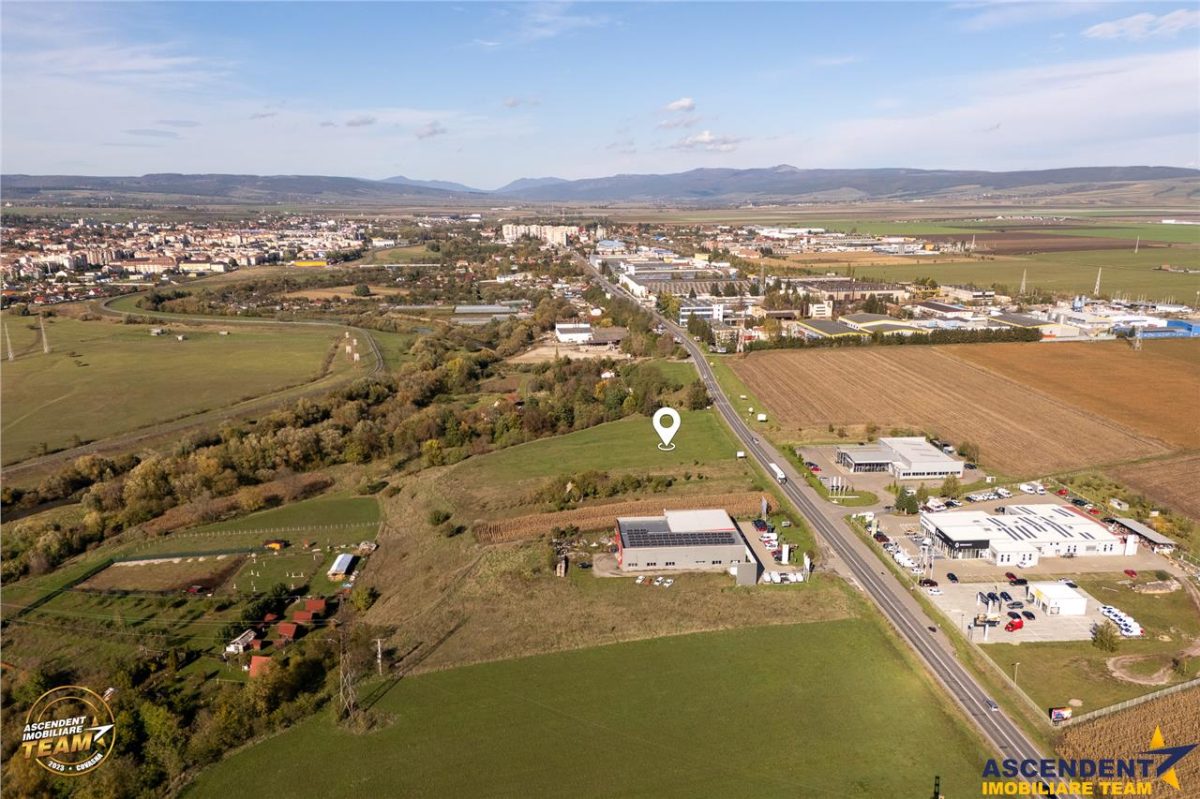 FILM! Teren intravilan industrial, deschidere la DN, Sfantu Gheorghe, Covasna - foto 5