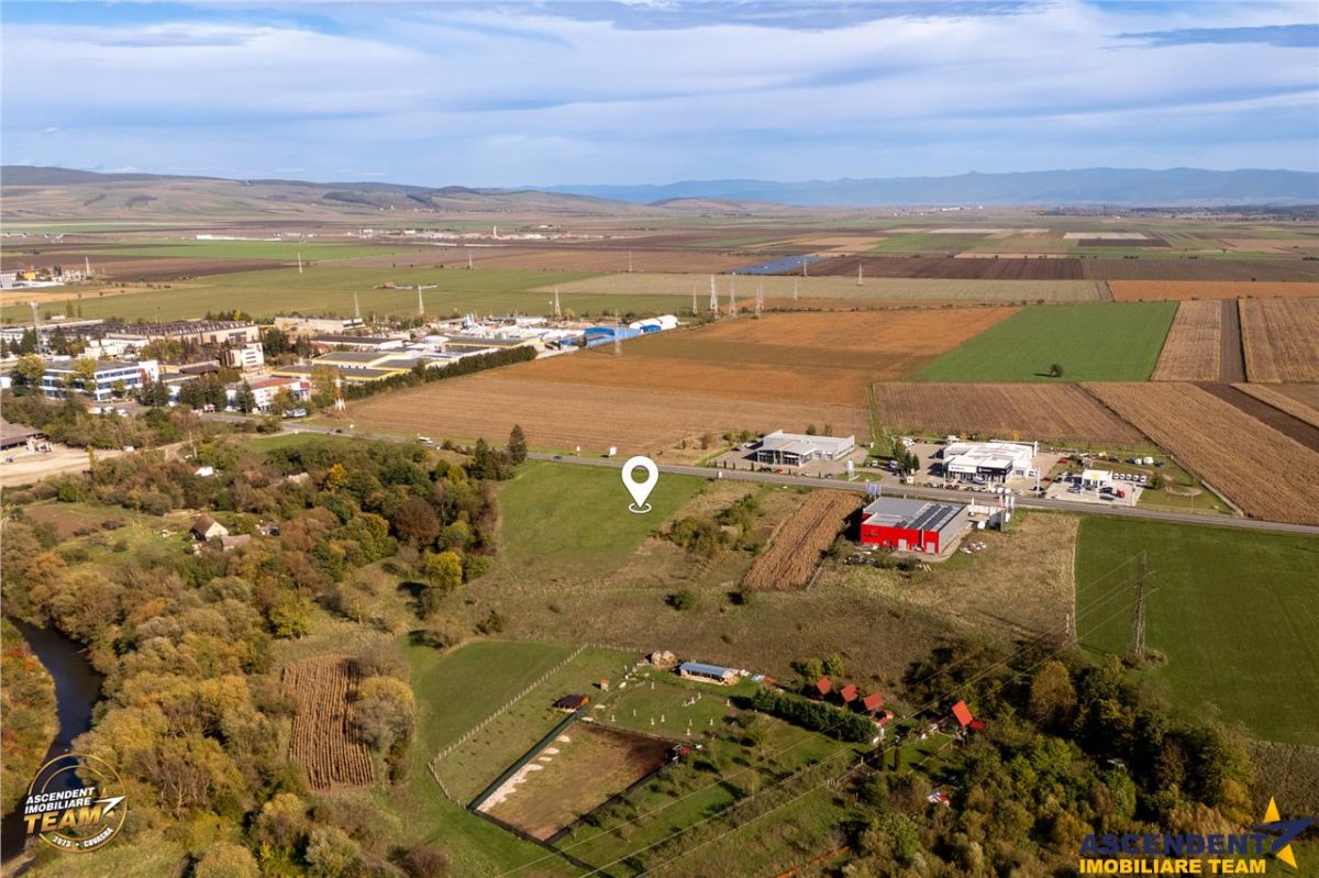 FILM! Teren intravilan industrial, deschidere la DN, Sfantu Gheorghe, Covasna - foto 7