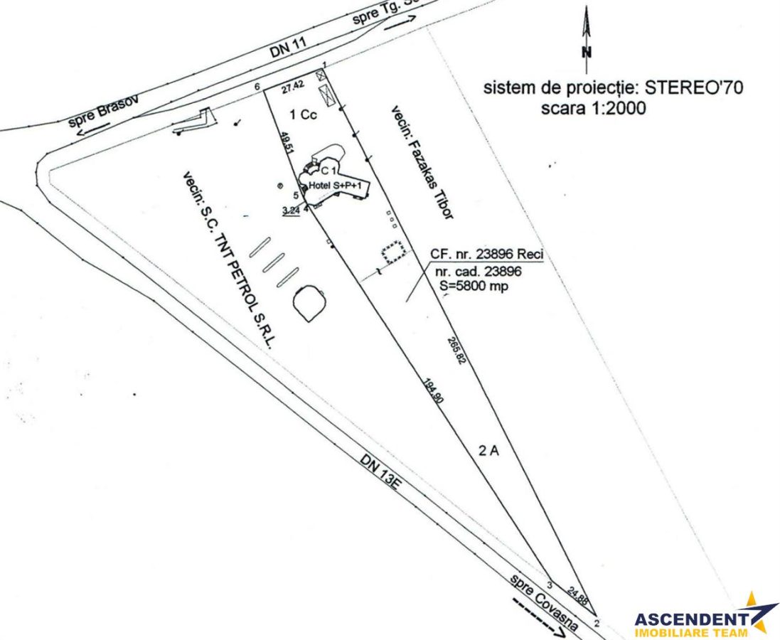 Potential imobiliar remarcabil, recomandat domeniului Petrolier si HoReCa, DN11, Reci, Covasna - foto 14