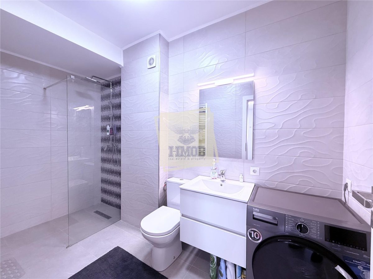 Apartament modern 2 camere balcon pod parcare in Selimbar - foto 5