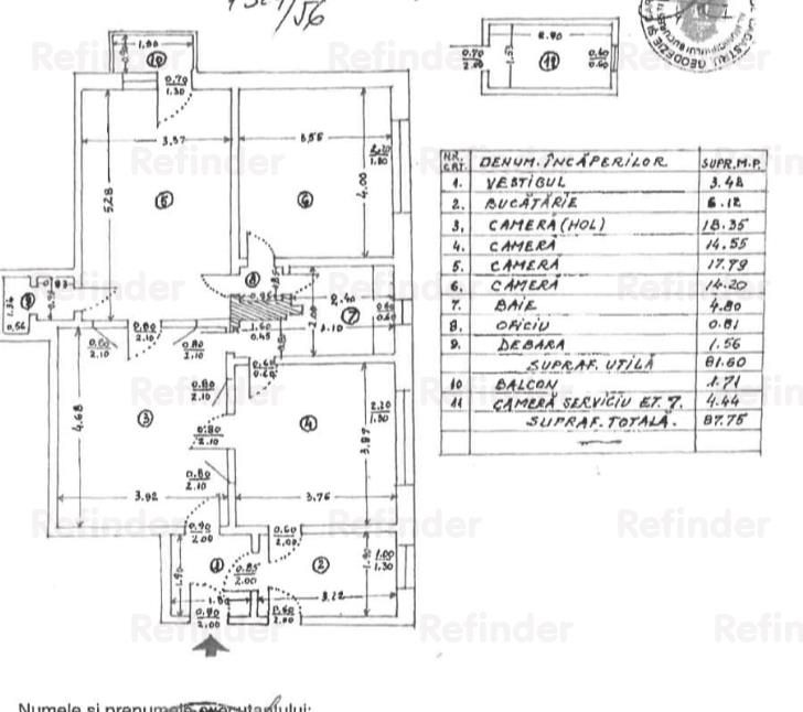 Apartament 4 camere recent renovat | centrala proprie | semimobilat si utilat | Calea Calarasilor - metrou Piata Muncii | - foto 13