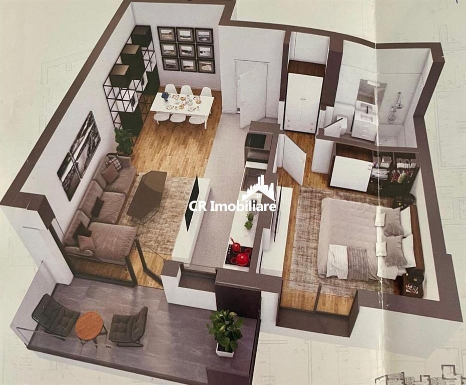 Vanzare apartament 2 camere Lux Aviatiei - 