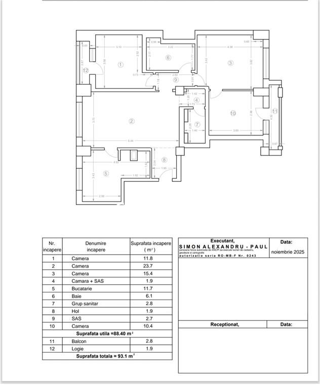 Vanzare Apartament 4 Camere Unirii Parlament - foto 2