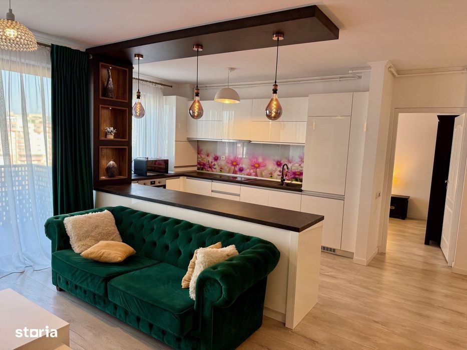 Apartament Lux 2 camere, 56 mp, ultra finisat, zona centrala - foto 7