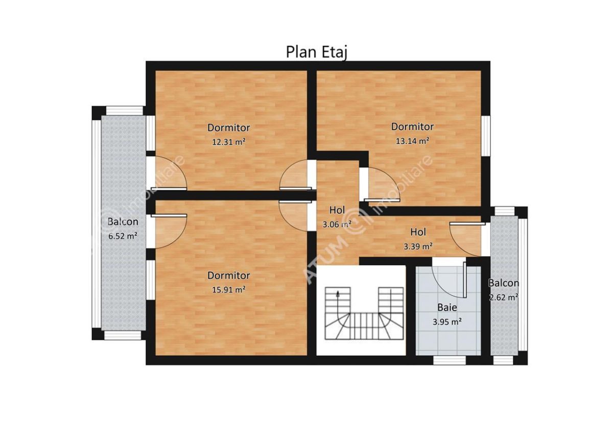 Casa pe 2 nivele 4 camere decomadate 2 bai zona Arhitectilor Sibiu - foto 5