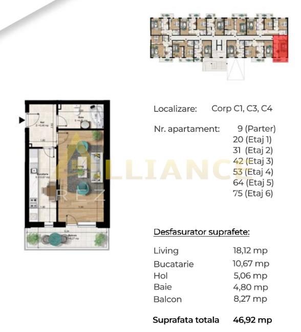 Garsoniera decomandata [ 750m Metrou Berceni ] - foto 7