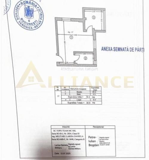 Garsoniera gata de mutare - 10 min metrou Dimitrie Leonida - foto 11