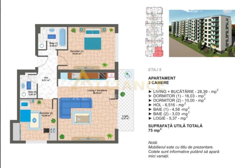 Apartament 3 camere 2 bai - Metrou Ap Patriei || Ultimele Disponibilitati - foto 6