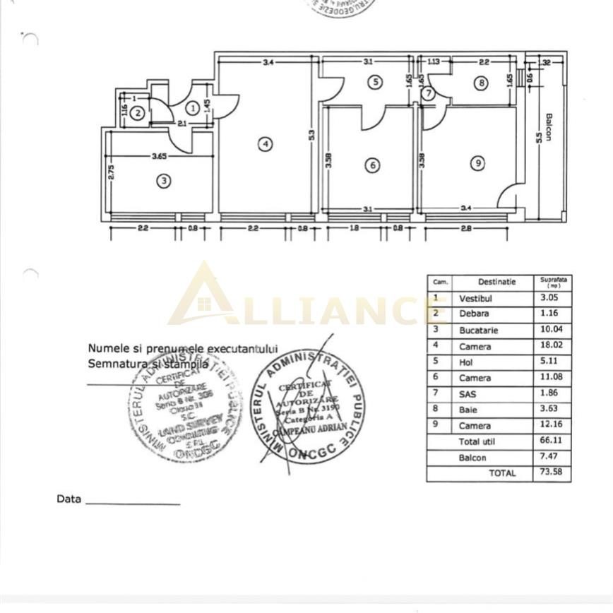 3 camere Titan | 73 mp | Etaj 10 cu etaj tehnic | Mobilat | 15 min Metrou - foto 15