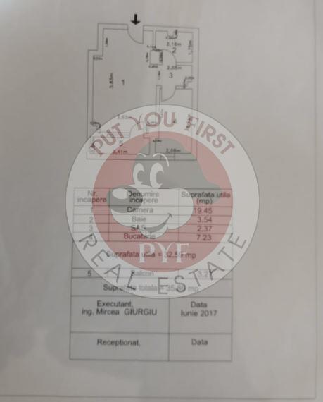 Parc Humulesti | Garsoniera | 36mp | Semidecomandata | B13163 - foto 3