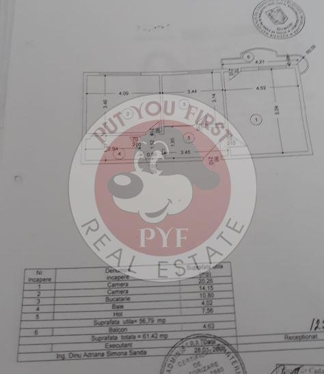 Prosper Mall | 2 camere | Decomandat | 61mp | B13065 - foto 10