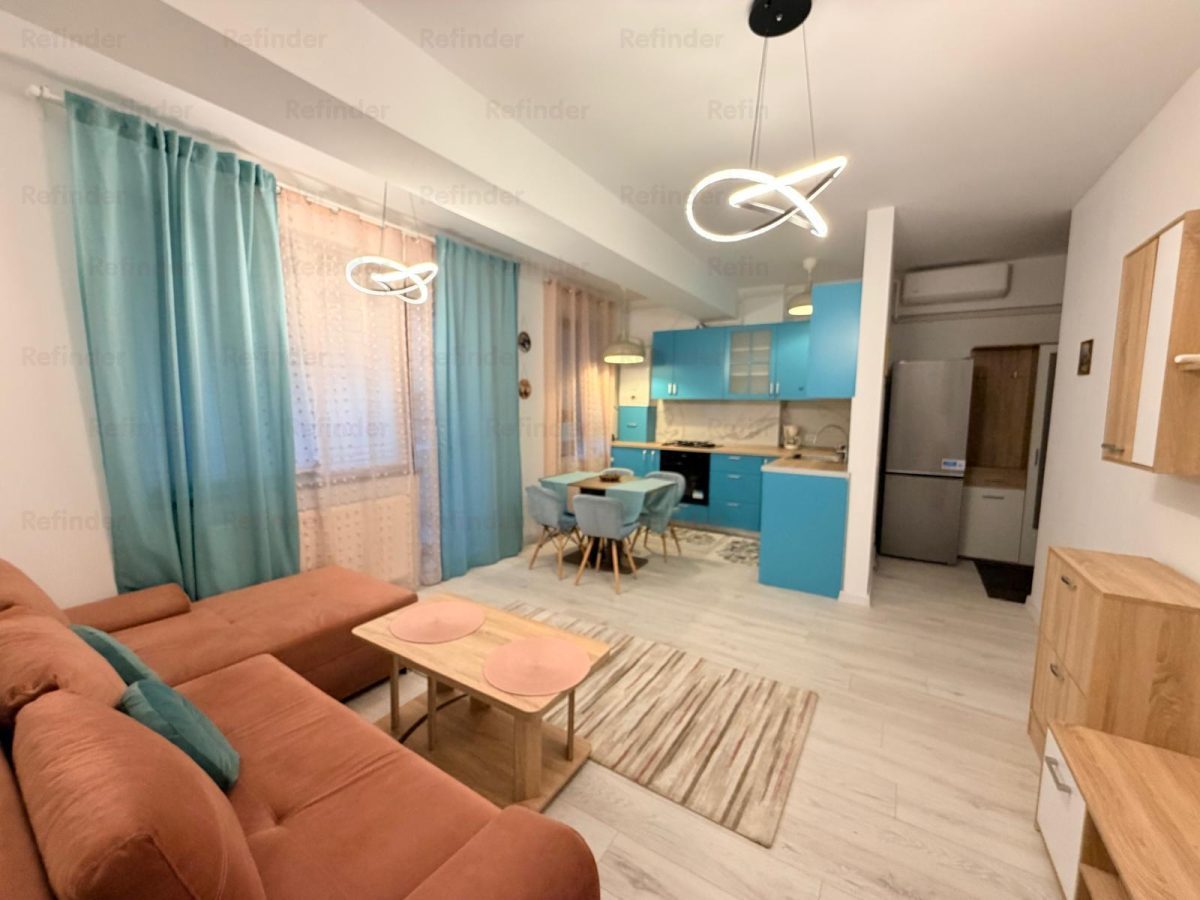Inchiriere apartament 3 camere | mobilat si utilat nou | bloc 2023 | centrala proprie | Titan - Prisaca Dornei | loc parcare | - 