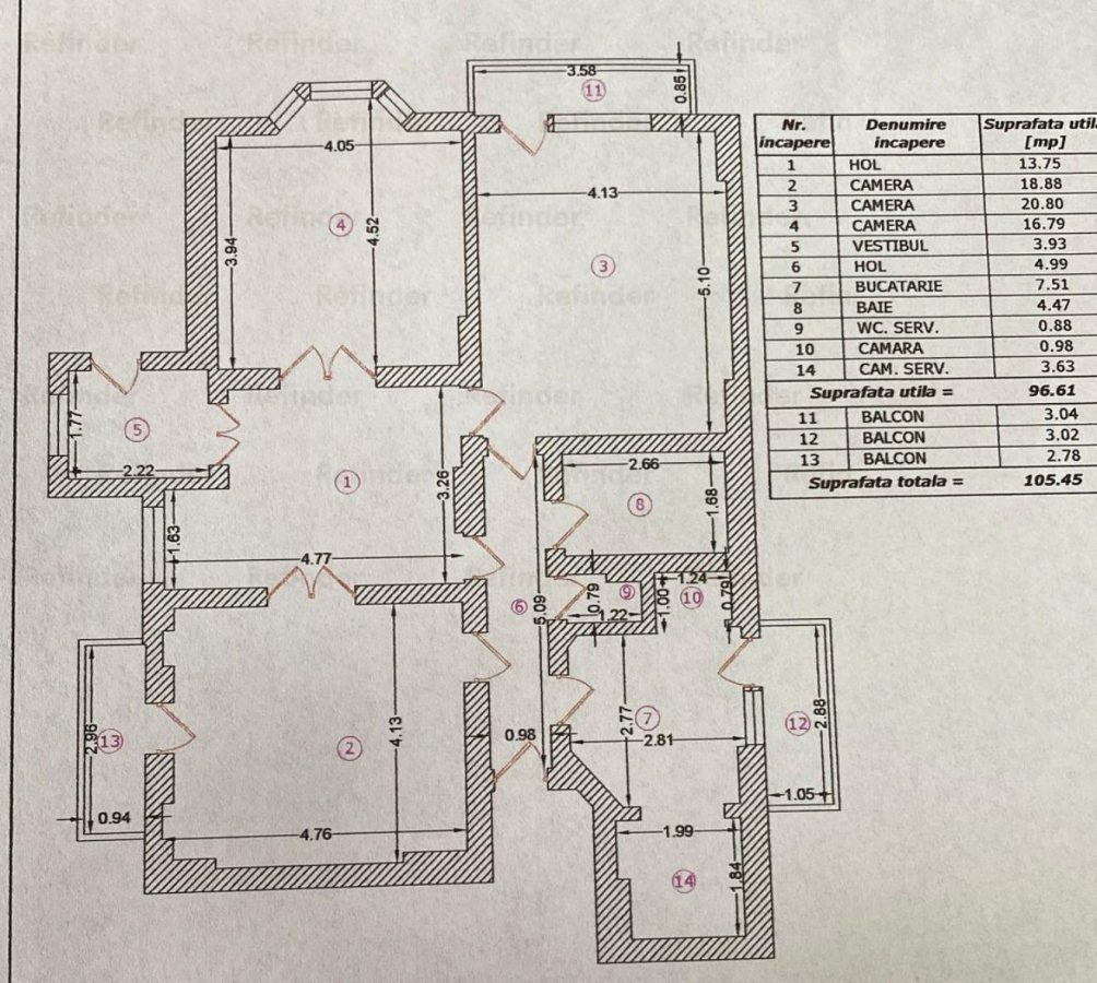 Vanzare 3 camere | Traian - Calea Calarasi | 105 mp | etaj 1/2 | - foto 3