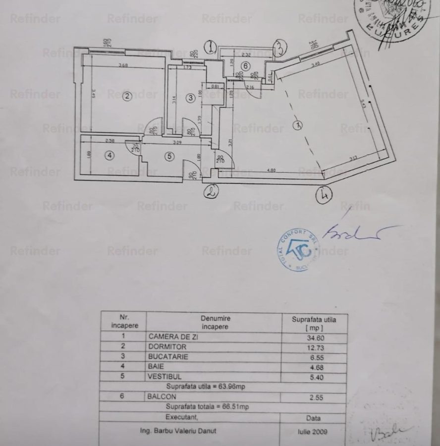 Vanzare apartament 3 camere Unirii - Decebal | Delea Noua | mobilat & utilat | centrala proprie - foto 9