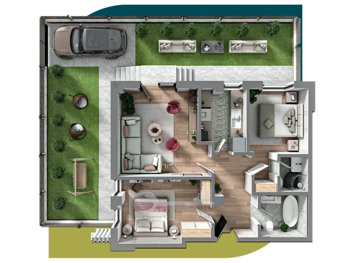 Apartament 3 camere Galata, parter, curte proprie, 2 bai, parcare inclusa,Â comision 0%Â  - foto 4