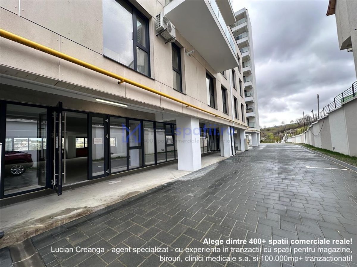Spatiu comercial Iasi, Pacurari, de la 70mp la 523mp, Alpha Bank - Iasi