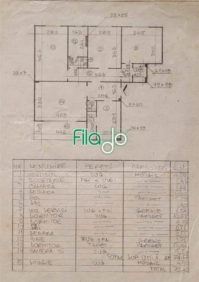 Apartament 4 camere Metrou Titan - foto 15