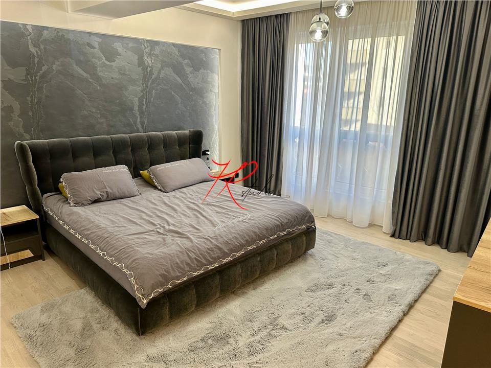 Vanzare apartament lux 3 camere Herestrau, mobilat si cu parcare - foto 9