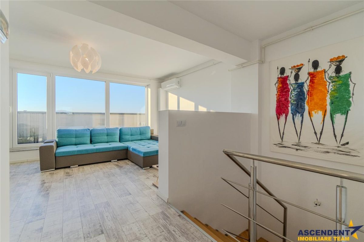 FILM&3D! Penthouse spatios,luminos,terasa generoasa,Maurer,Tractorul,Brasov. - foto 13