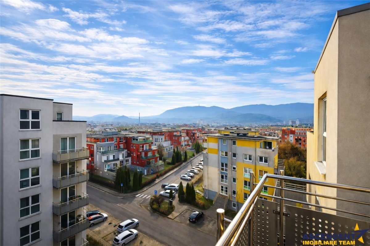 Rezidenta tip penthouse,doua nivele, terase,panouri solare,Avantgarden, Bartolomeu,Brasov - foto 3