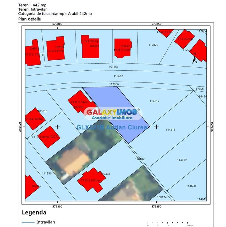 Teren Paradisul Verde | Corbeanca | 442MP | Toate Utilitatile - foto 3