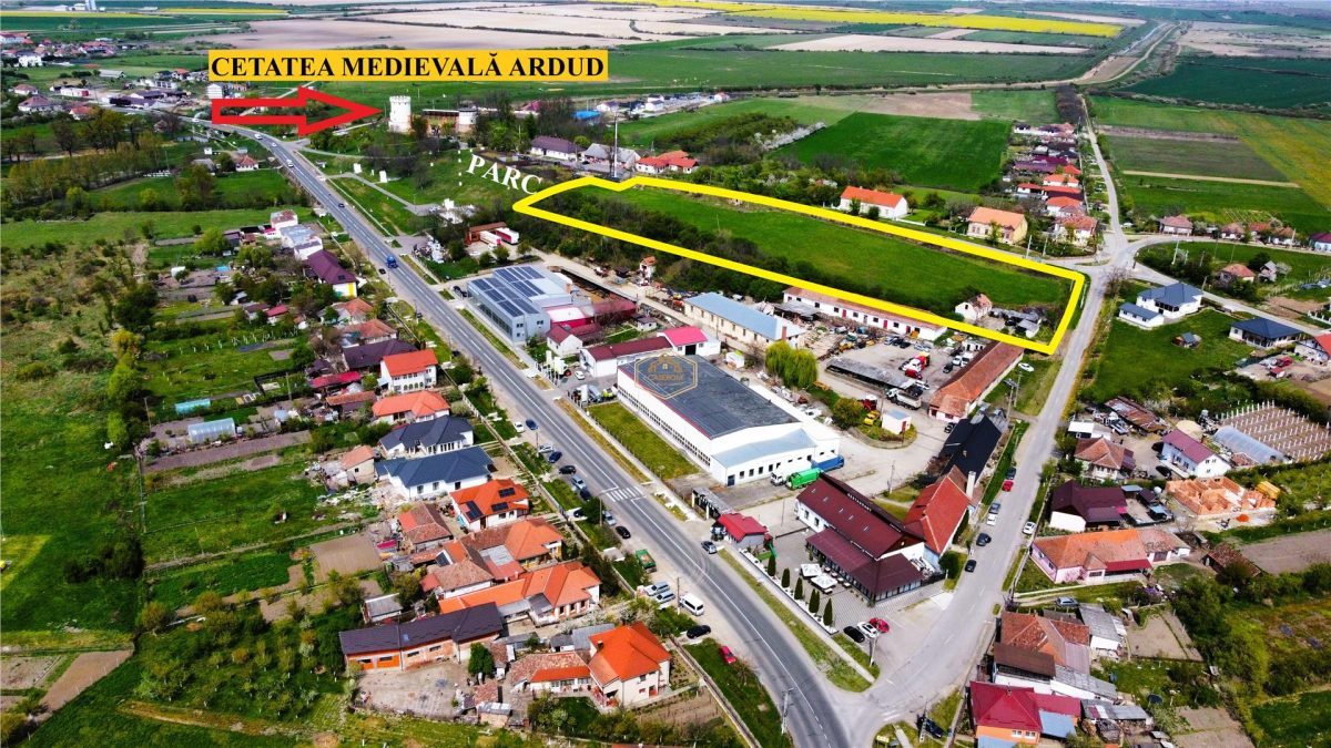 Teren 12.180 mÂ² langa Cetatea Medievala Ardud | Hotel / Investitie turistica - foto 6