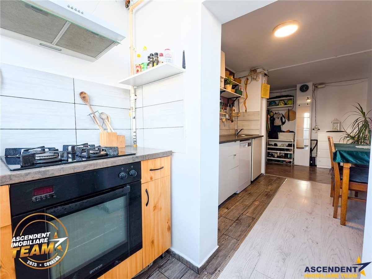 FILM& 3D!Apartament decomandat,3 camere,rezidential/servicii,Central,Sfantu Gheorghe. - foto 23