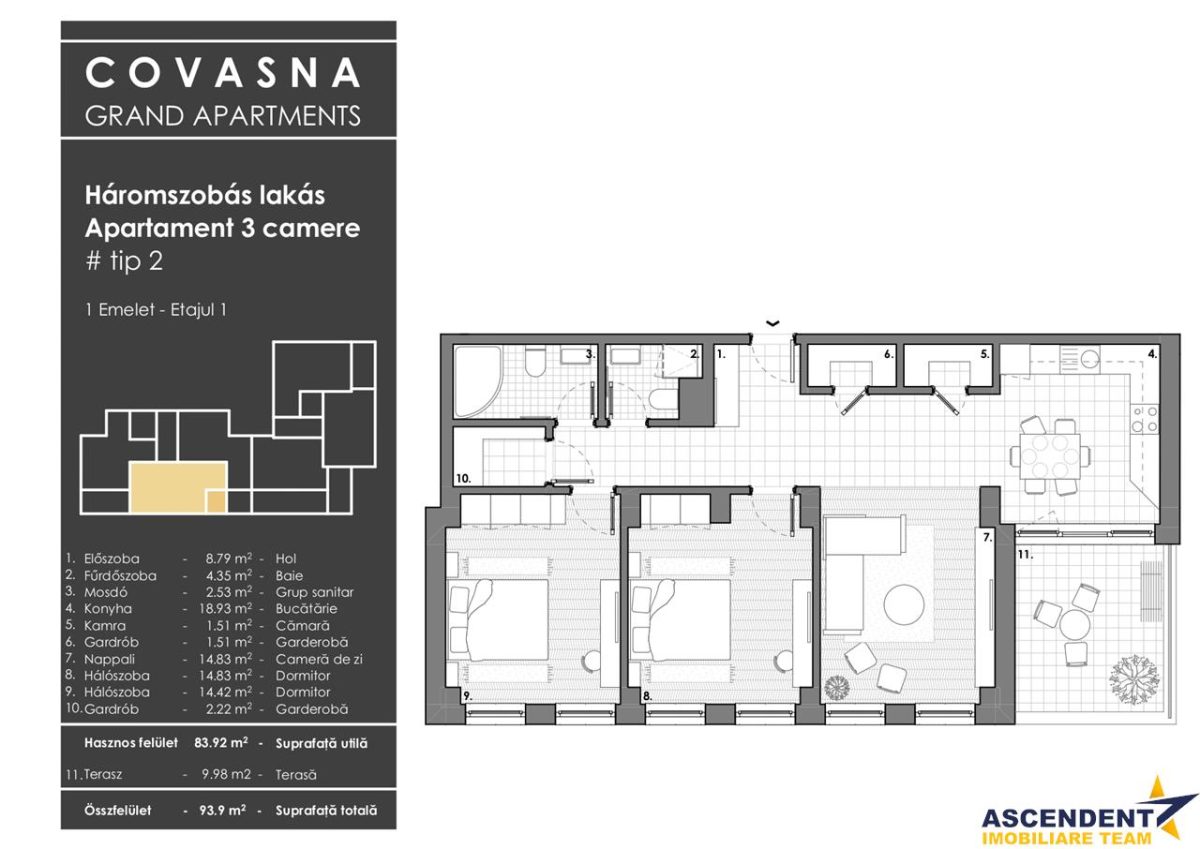 Edificiu cu proiect aparthotel/ plurirezidential, Central, Covasna - foto 13