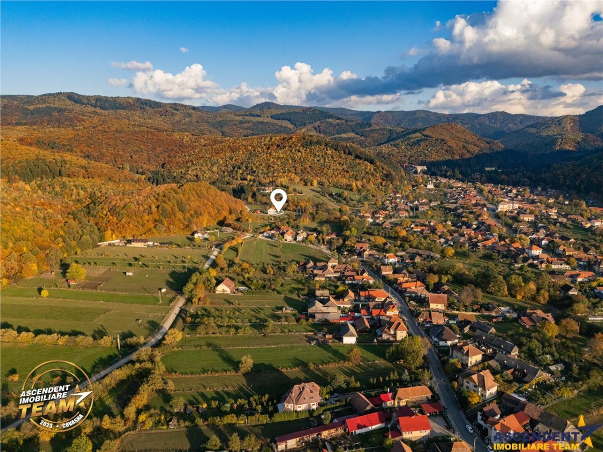 FILM! Vila intr-un peisaj mirific, cu 2.900mp teren, Covasna - foto 13