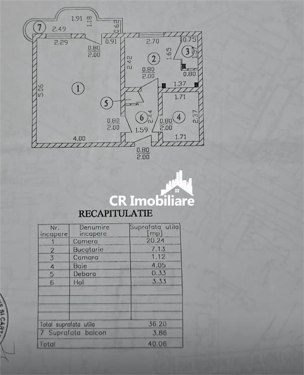 Garsoniera Brancoveanu/ Bloc Mixt - foto 7