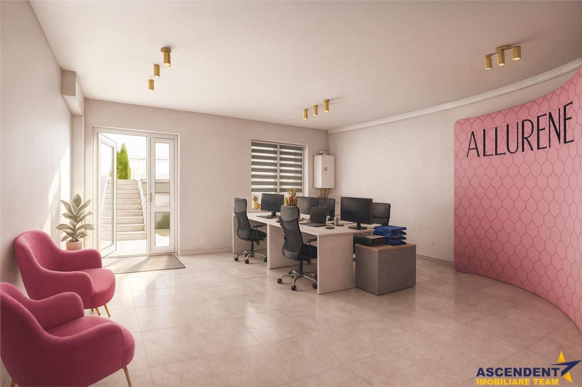 3D! Eleganta unitate, parcari rezervate, Maurer,Targu Mures: comercial/birou/ locuinta - 