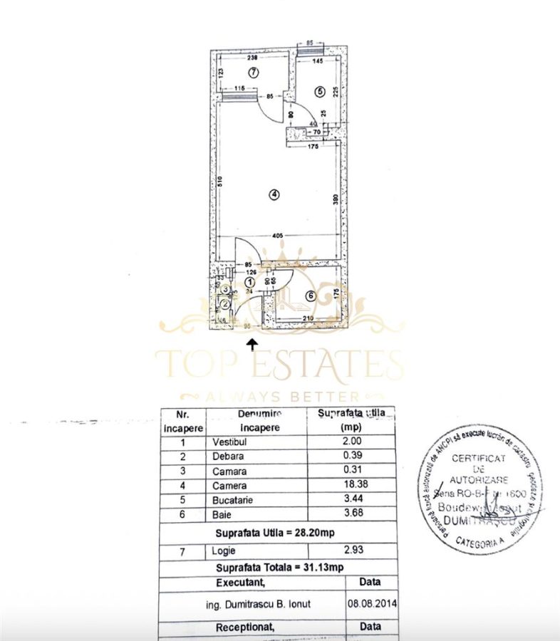 Vanzare Garsoniera Bld Chisinau - Pantelimon, Bucuresti - foto 7