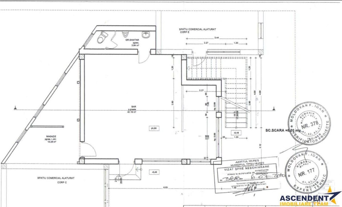 Vanzare/schimb:Afacere la cheie:Spatiu comercial cu istoric valoros, Tudor, Targu Mures - foto 12