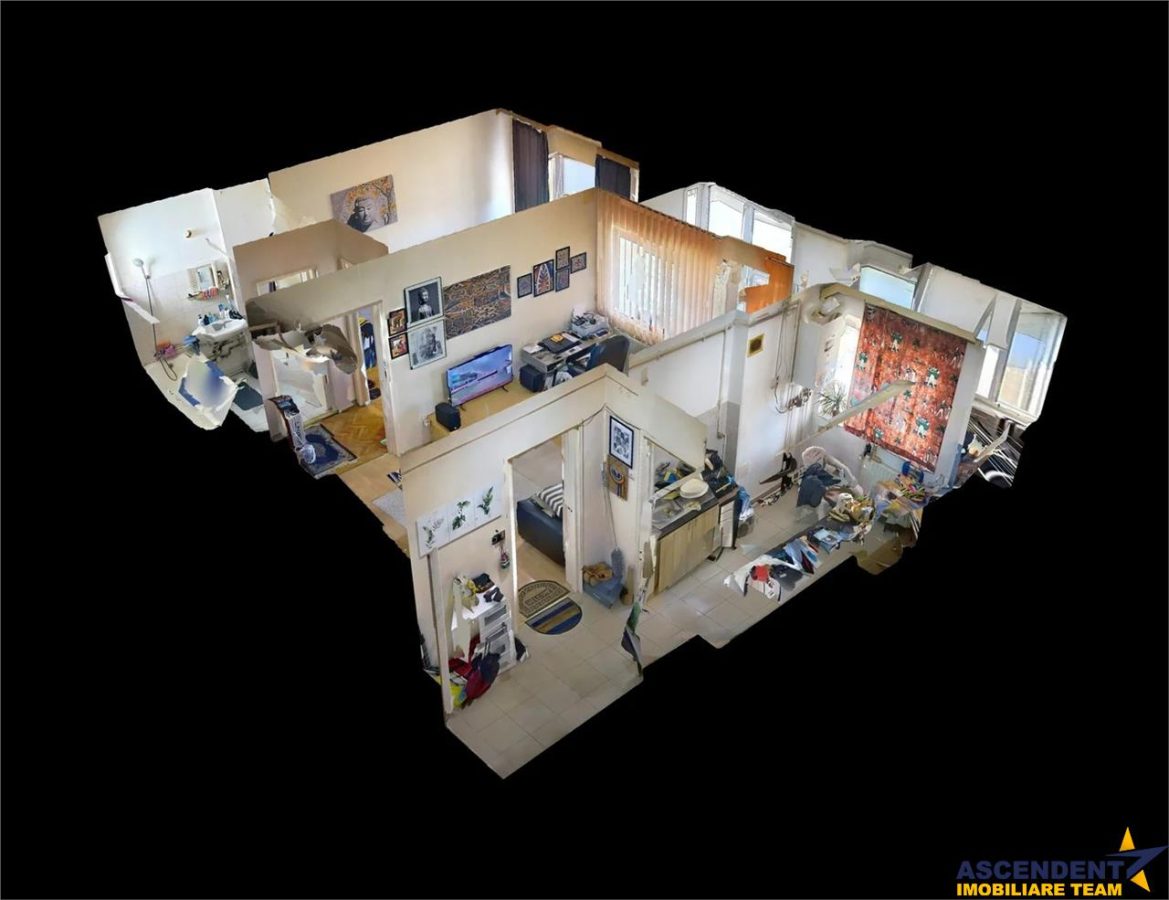 Panorama spectaculoasa:apartament 2 camere+garaj,Aleea Carpati,Targu Mures - foto 9